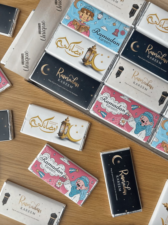 Customised Ramadan Mubarak Bars